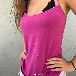 Magenta Spaghetti Strap